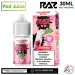 Pod Juice x Raz Strawberry Batch Salt Nicotine 30mL