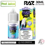 Pod Juice x Raz Triple Berry Batch Salt Nicotine 30mL