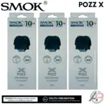 Smok Pozz X Replacement Pods 3 - Pack