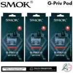 Smok G-Priv Replacement Pods 3 Pack