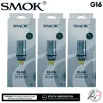 Smok G16 Replacement Coils 5 Pack
