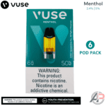 Vuse Alto Menthol Pods 6 Pack